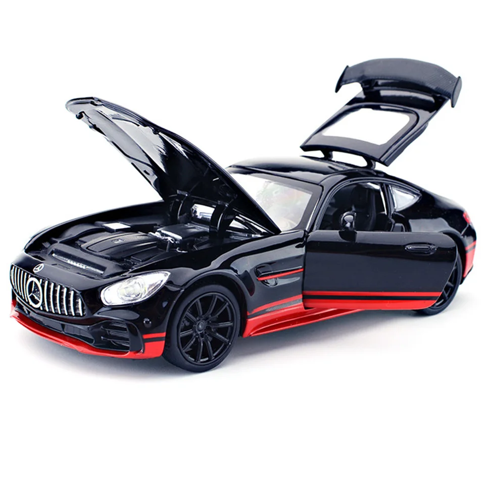 Лидер продаж литая модель автомобиля из сплава 1:32 AMG GT Детская Металлическая