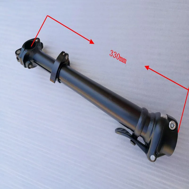 Регулируемый складной велосипедный руль быстросъемный стержень руля велосипеда