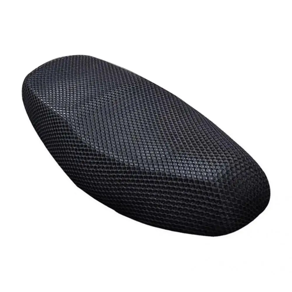 

Polyester Durable Moisture-proof Sun Protection Air Pad Cushion Black Scooter Seat Cushion Sun Block for Scooter