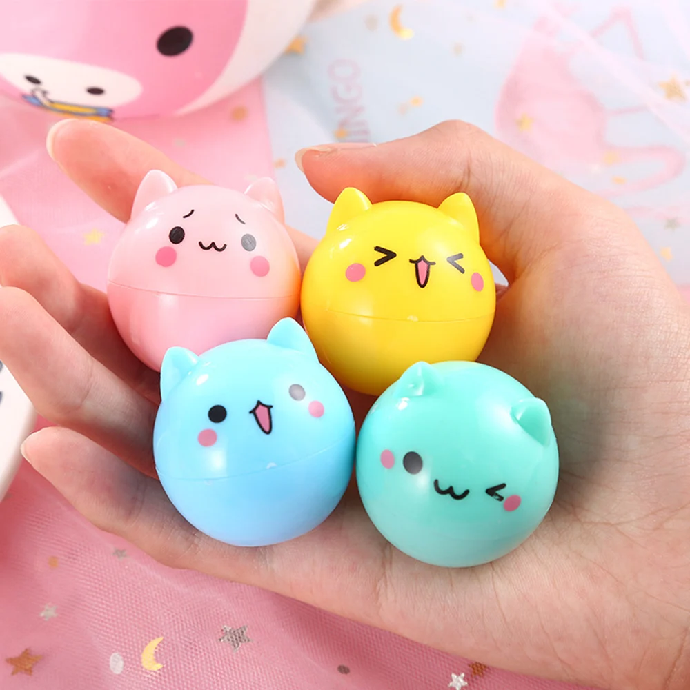 Натуральная фруктовая эссенция бальзам для губ шариковый шапка против