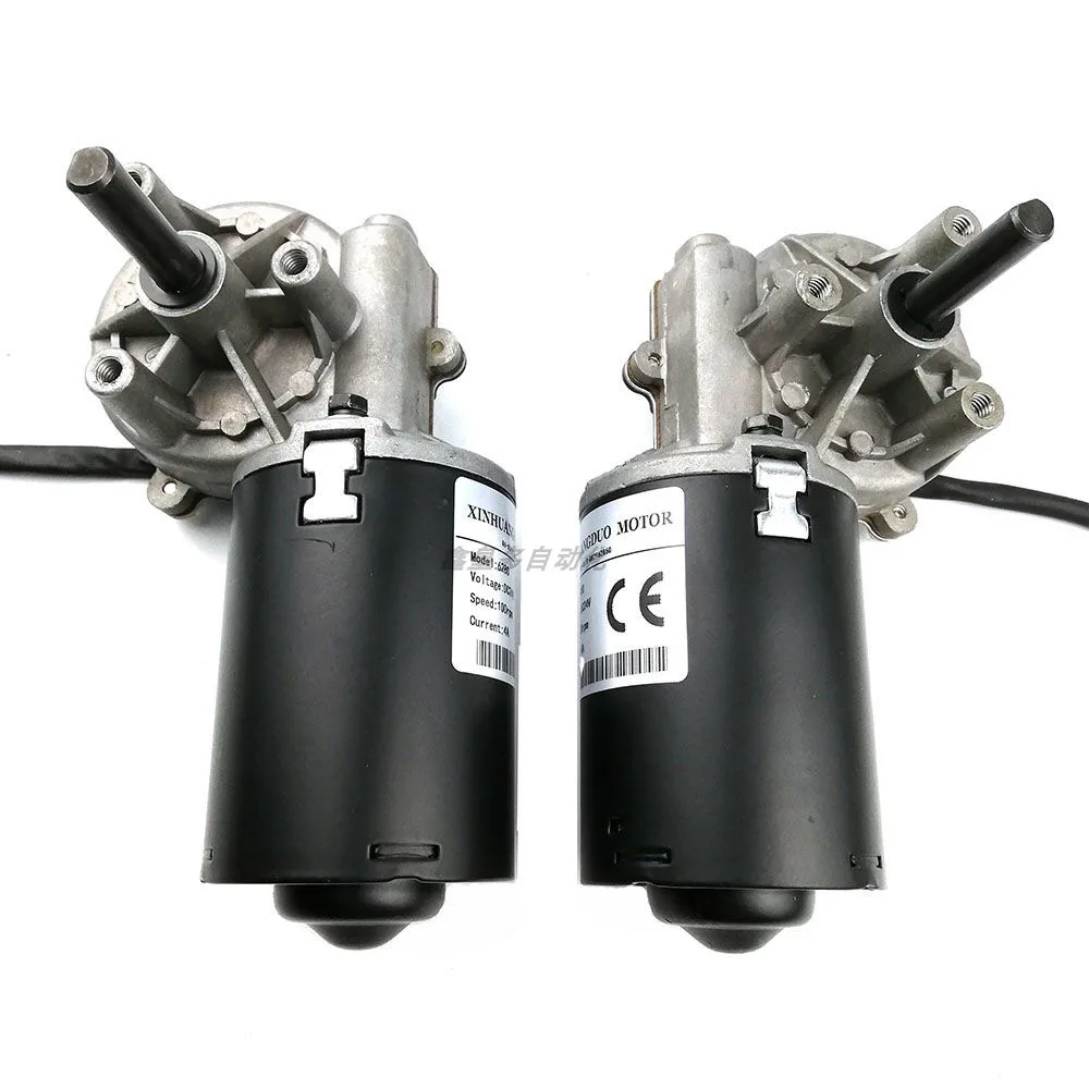 

Worm gear and worm gear motor dc 24 v turn 30 to 50 100 turn copper turbine rolling door motor