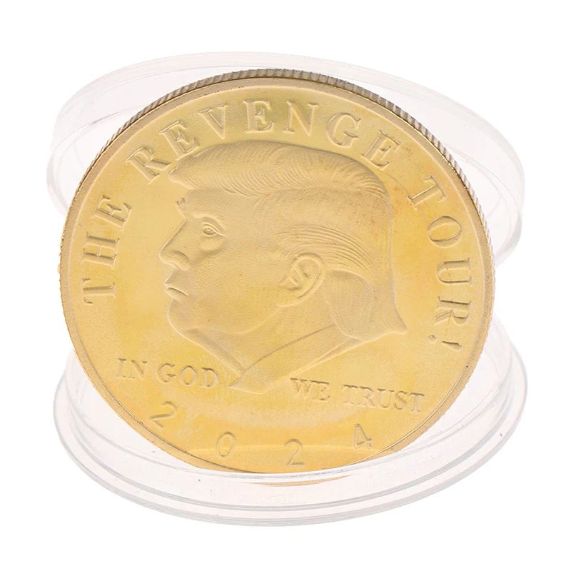 2024 President Commemorative Coin Save America Again Souvenir Collection Gift | Дом и сад
