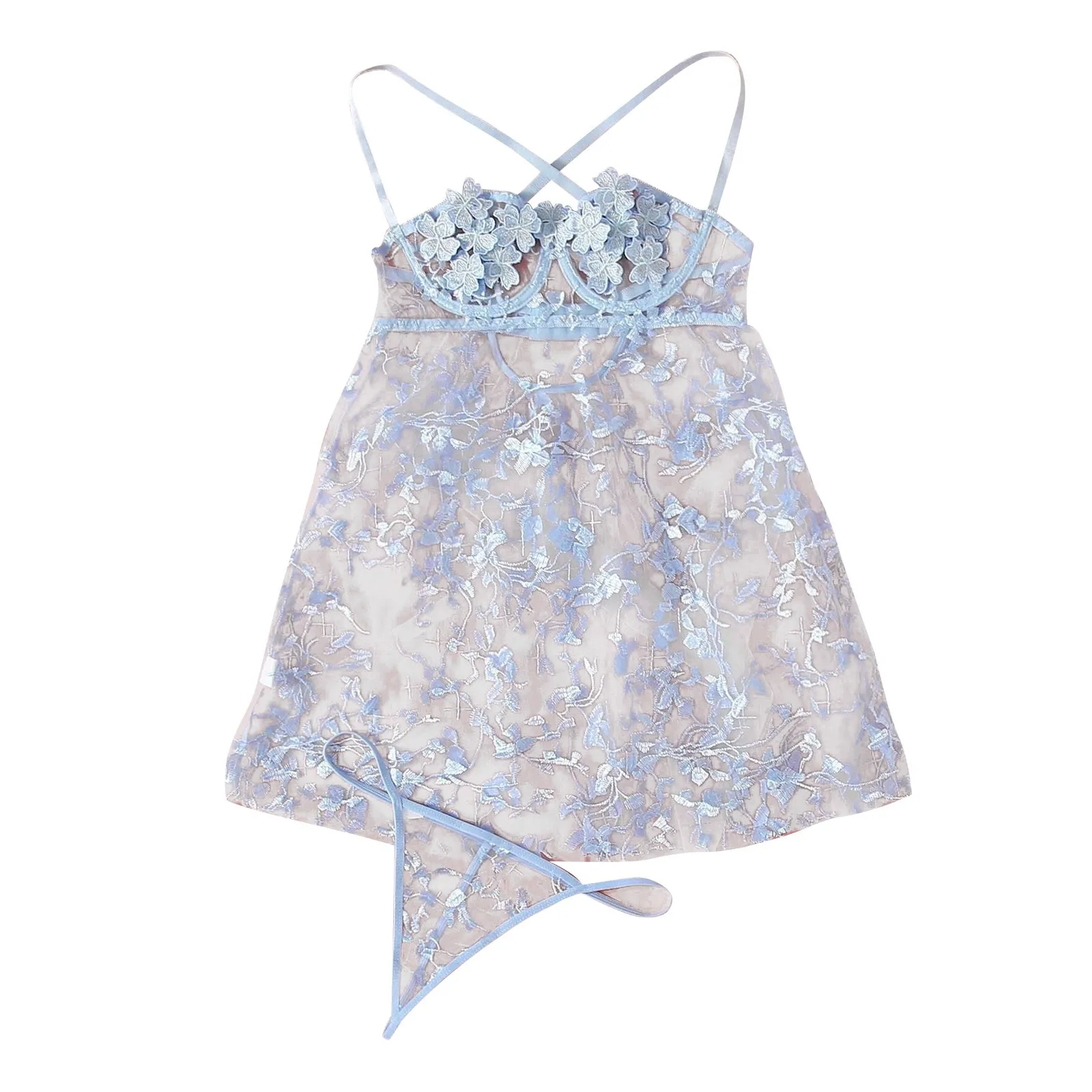 

Womens Sexy Satin Vintage Sleepwear Lingerie Lace Camisole Sleepwear Pijamas Femmes Women Underwear Sleepwear Decal Thong