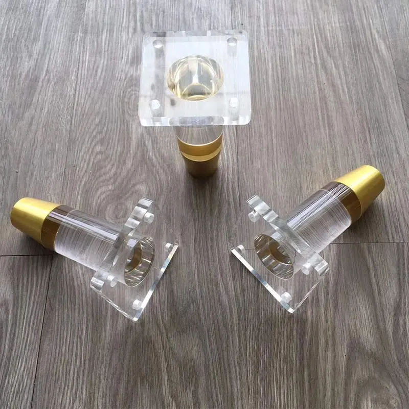 Акриловые ножки для мебели прочные пластиковые опорные замена дом стулья