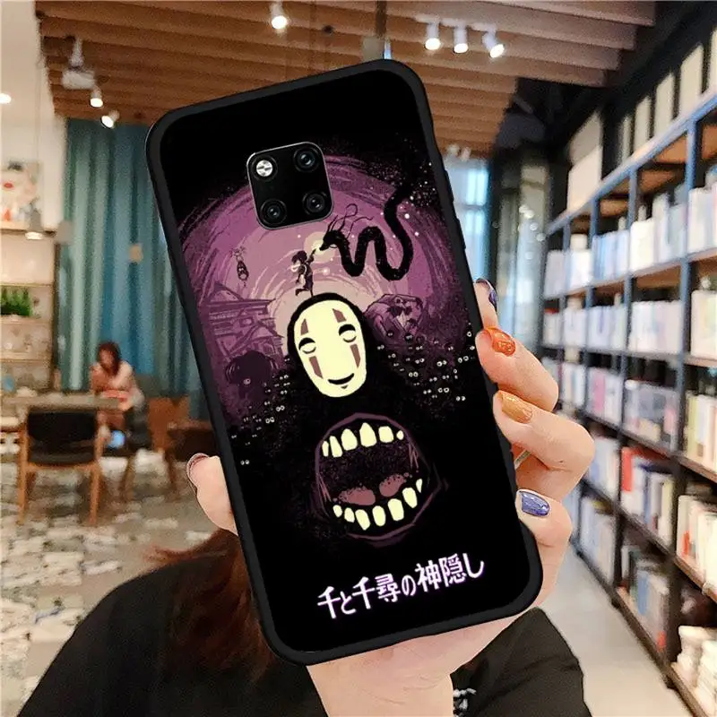 

Anime Spirited Away no Face Man daisy Phone Case For Huawei Mate 9 10 20 Pro lite 20x nova 3e P10 plus P20 Pro Honor10 lite