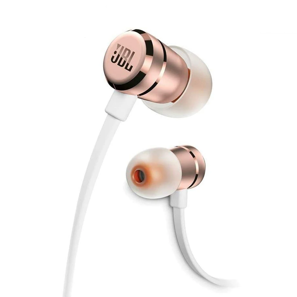 Наушники-вкладыши JBL T290 Harman алюминиевые наушники с чистым басом