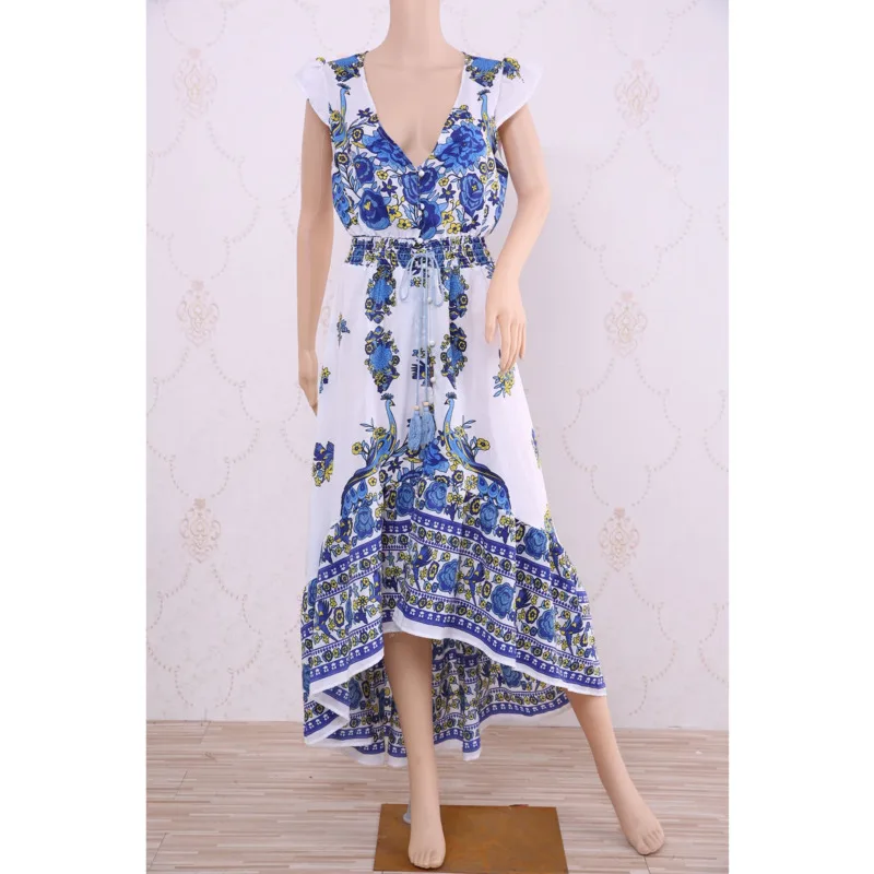 2020 Новая летняя Женская обувь в богемном стиле женские пляжные макси Вечерние