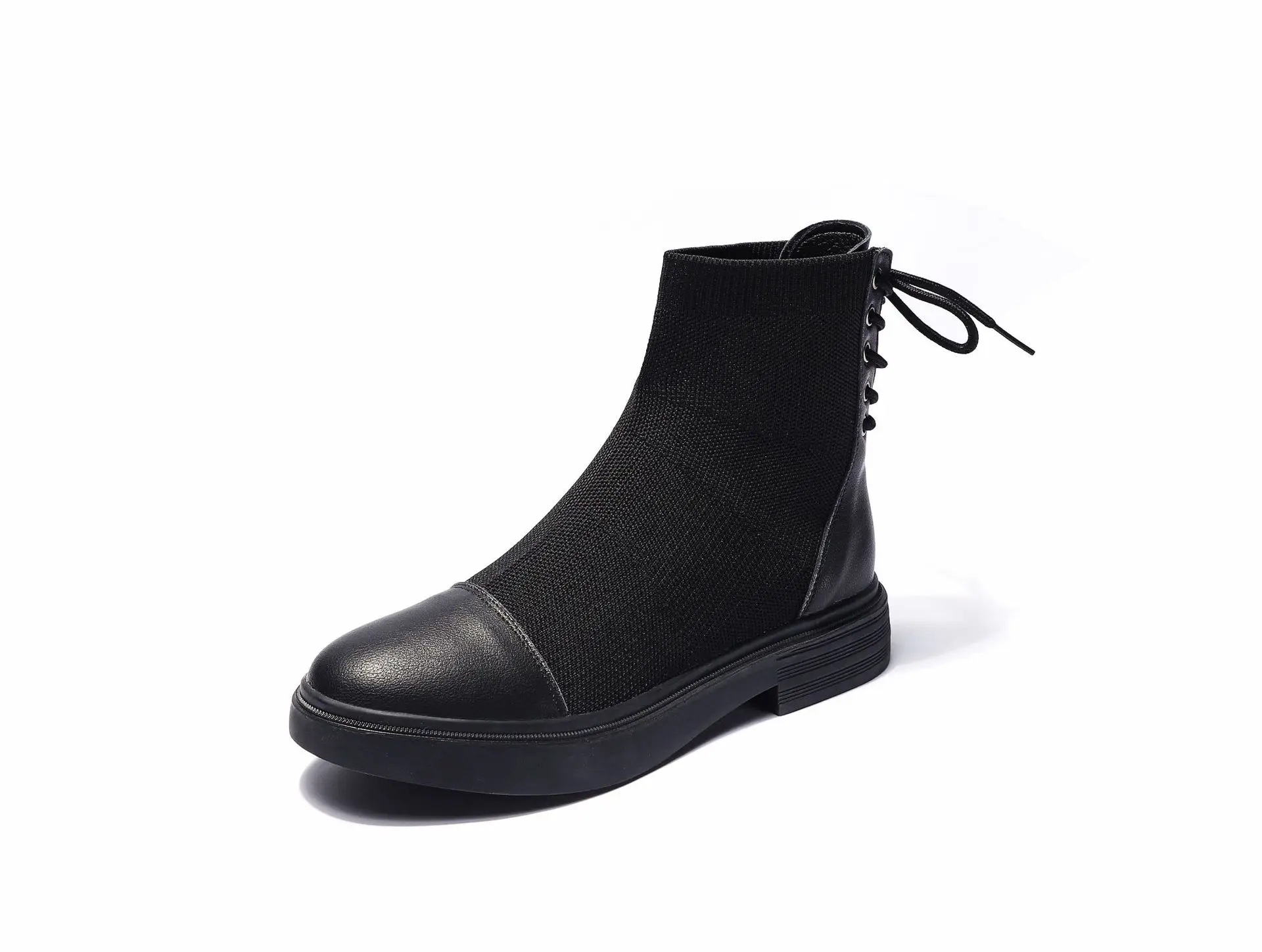 Женские ботинки для отдыха винтажные ботильоны с острым носком и сеточкой