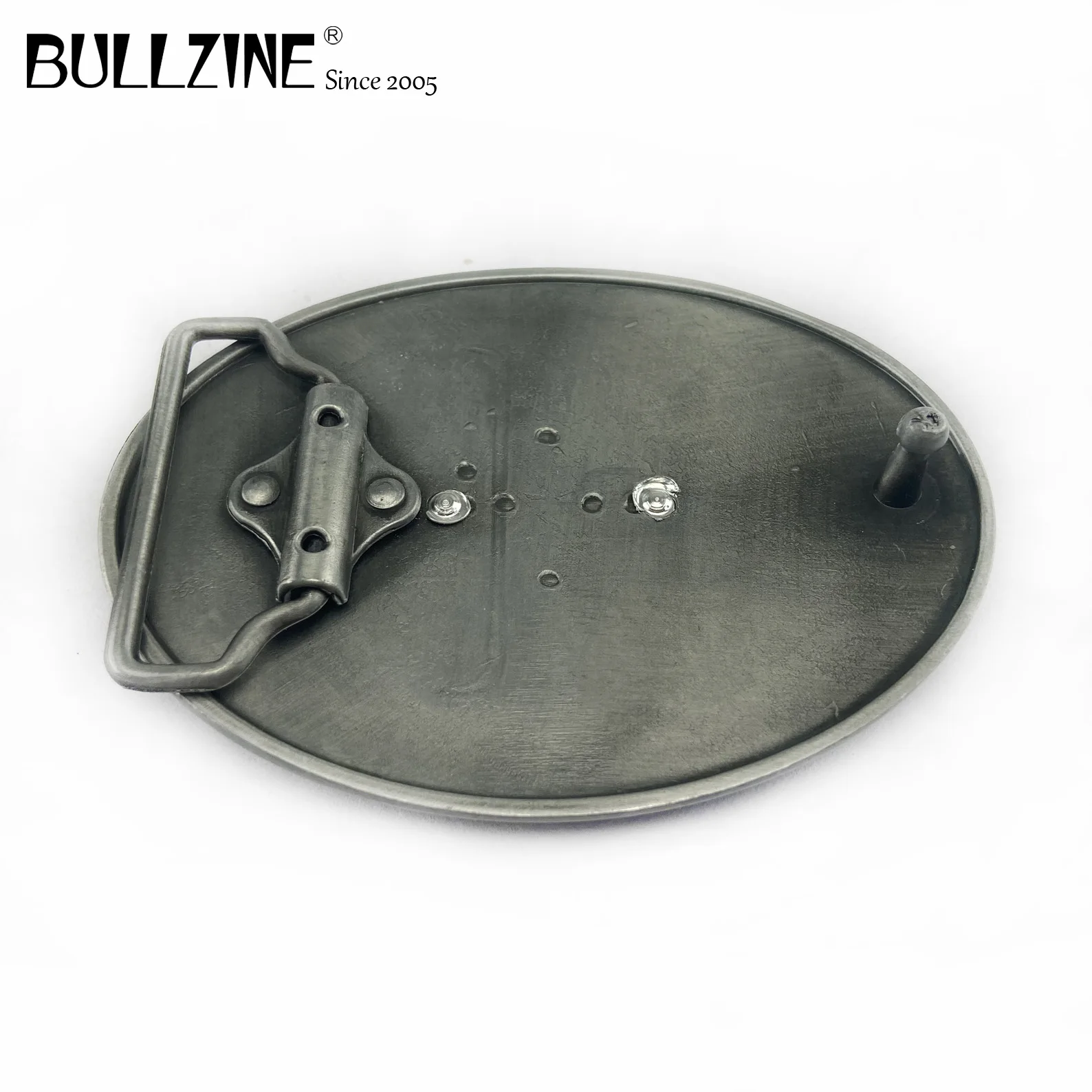 В Bullzine пистолет пряжки ремня с оловянной отделкой FP 03059 подходит для детей на