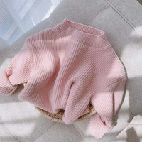 girls candy color loose casual western style pullover sweater girls sweater toddler girl fall clothes 2021 toddler girl sweater