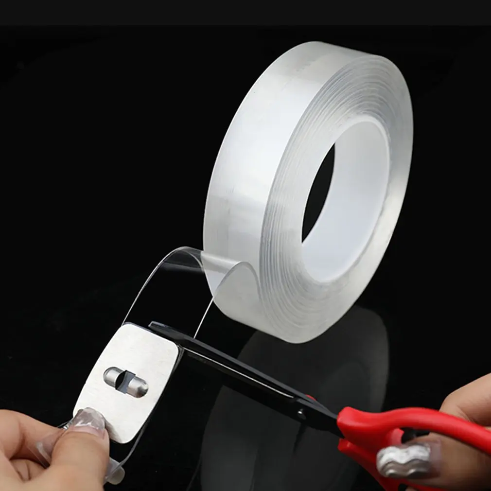 

1/2/3/5M Double-Sided Tape Acrylic Non-Marking Tapes Nano-Adsorbing Film Strength Million Times