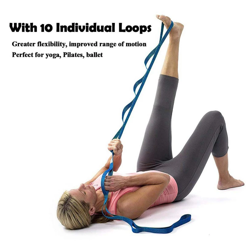 

2M Yoga Elastic Band Stretch Lacing Band Air Yoga Fitness Resistance Band Tension Rope