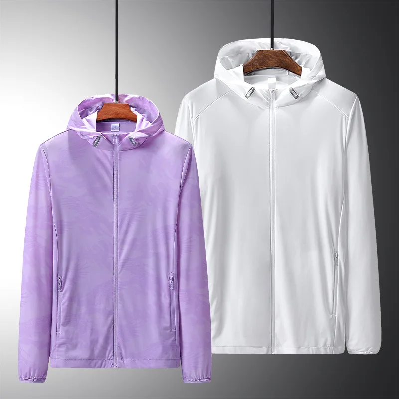 

Summer sun protection clothes travel men and women skin clothes outdoor sports windbreaker cycling fishing clothes jacket M-9XL