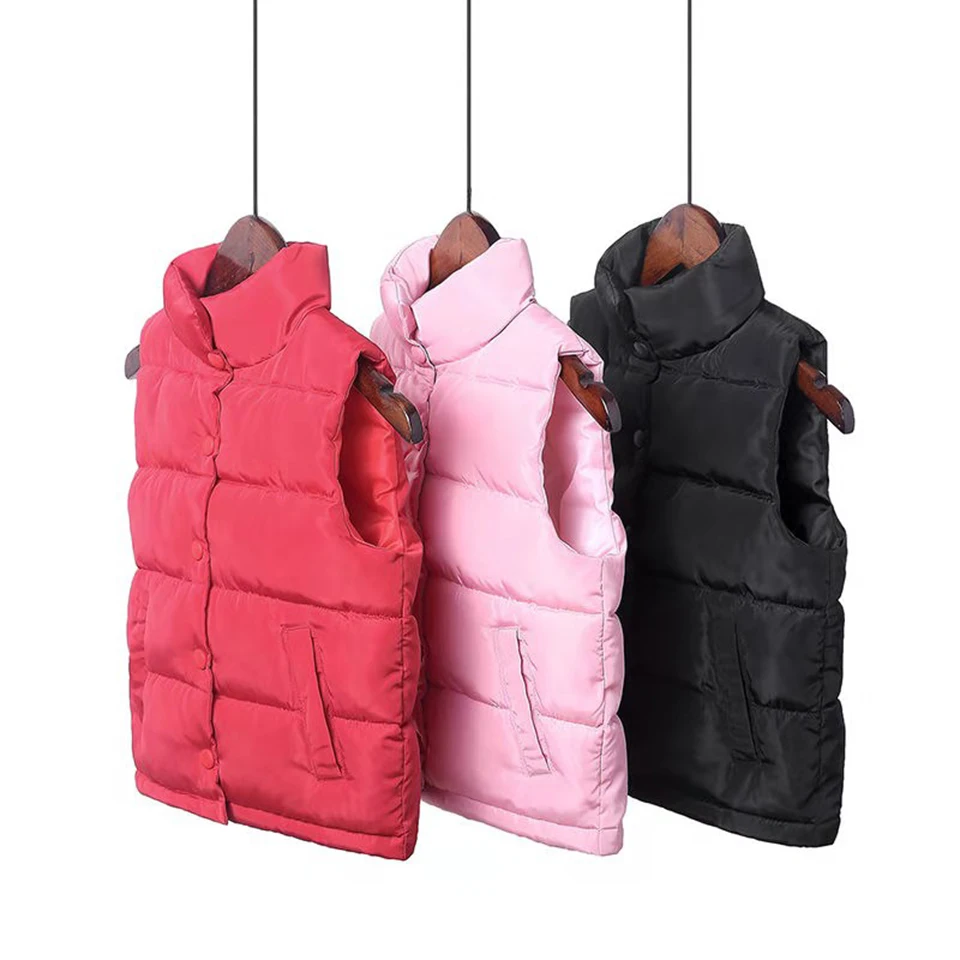 Новинка модный детский жилет Осень-зима 2019 Детская верхняя одежда плотный теплый