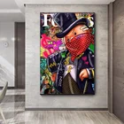 Цветные абстрактные граффити богач The World Is Yours настенные картины на холсте домашний декор Спальня украшения