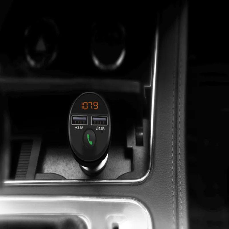 

Car MP3 Bluetooth-compatible hands-free phone Car Bluetooth-compatible car plug card MP3 player car charging