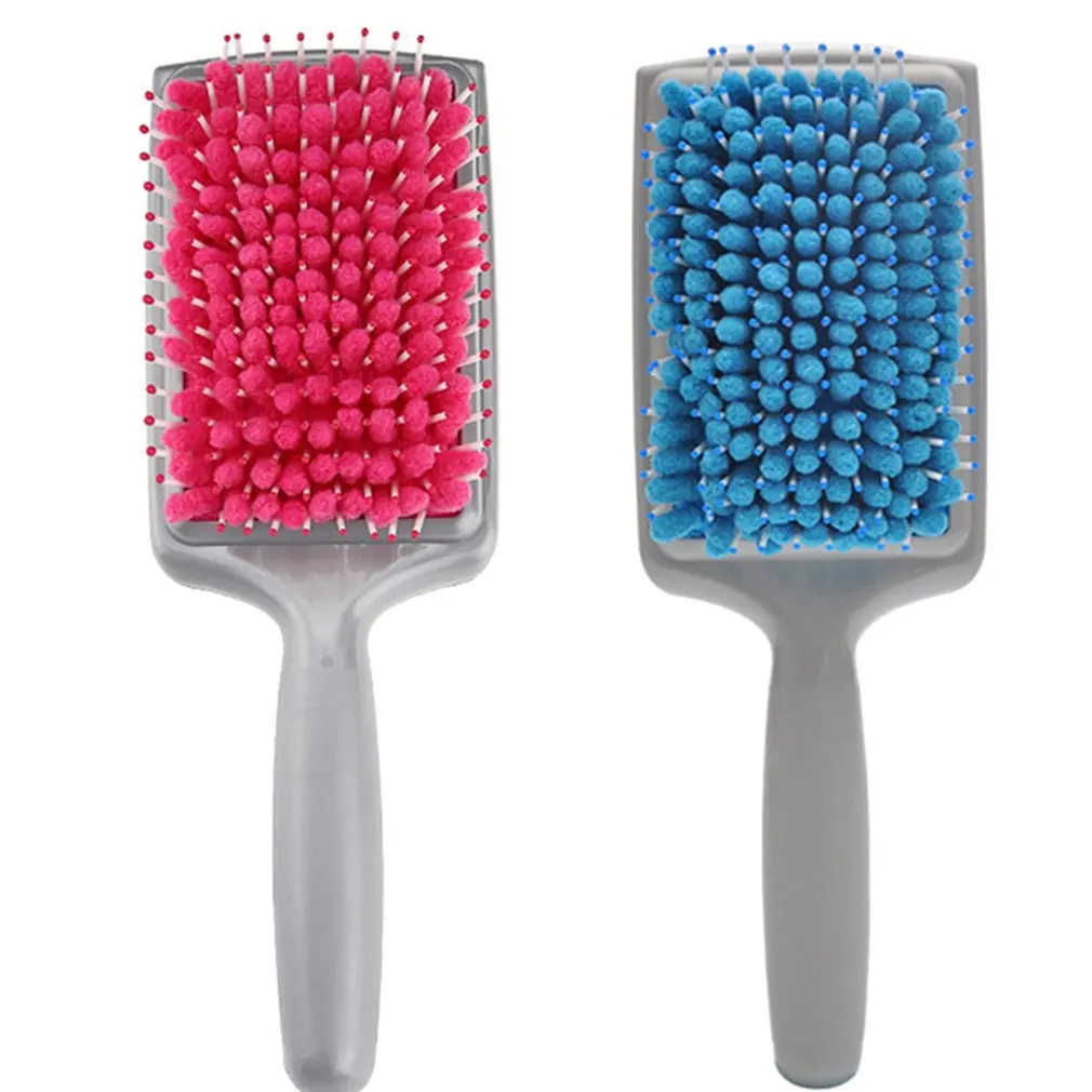 Корейская сухая расческа для волос Абсорбирующая расческа-губка быстро