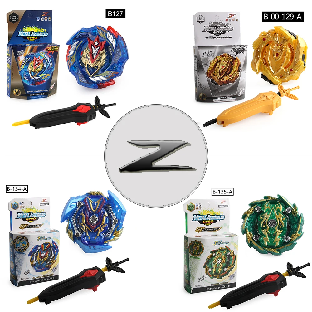 Волчок Beybleyd серии Z с пусковым устройством двойного направления сборные игрушки