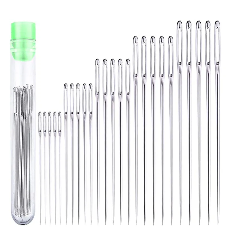 25 шт. размер: 4 6 см бытовая швейная машина иглы трико с большими дырками швейные