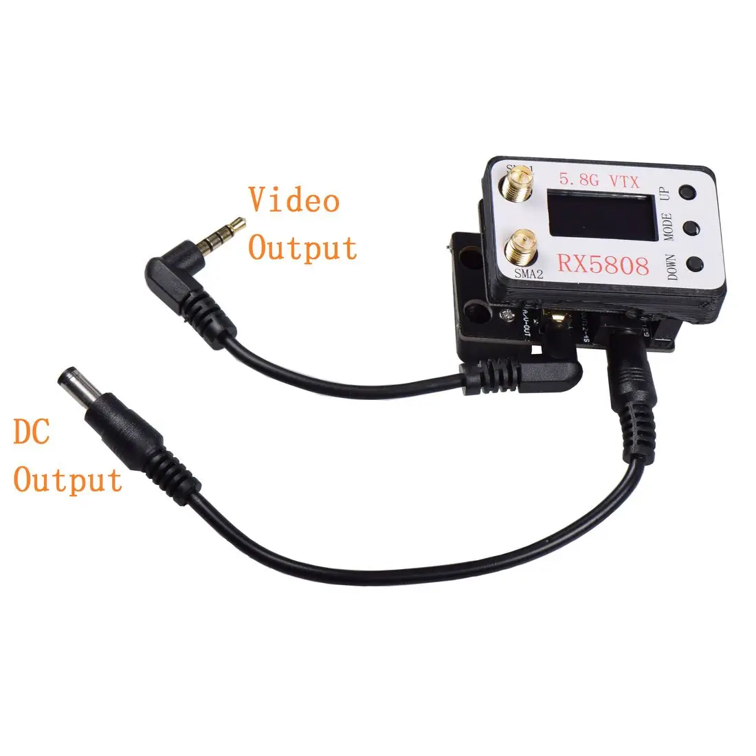 

FPV Goggles Power Module Digital to Analog RX5808 5.8G VTX Image Transmission & Receiver for DJI HD Video Glasses Spare Parts