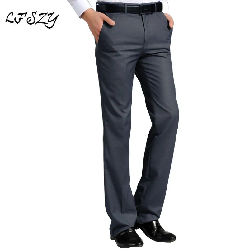 Мужские брюки новинка 2020 белые прямые деловая Повседневная Корейская версия