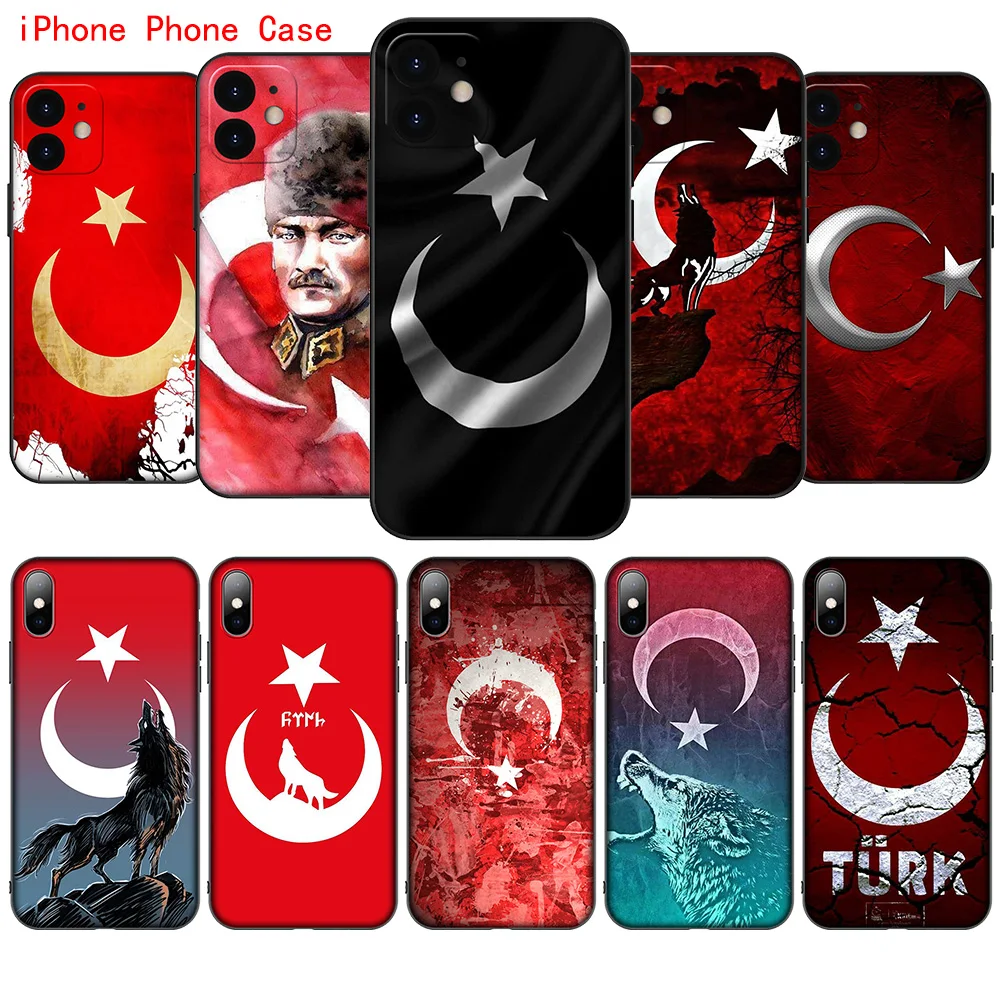 A129 Турция Galatasaray Мягкий силиконовый чехол для iPhone 13 12 11 X XS XR Pro Max Mini 8 7 6 6s Plus 5s 5 SE -