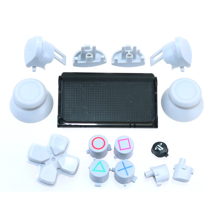 JCD 1Set Plastic Full Set Joysticks D-pad R1 L1 R2 L2 Direction Key AB XY Buttons For Sony PS4 Pro JDS 040 JDM Controllers | Электроника