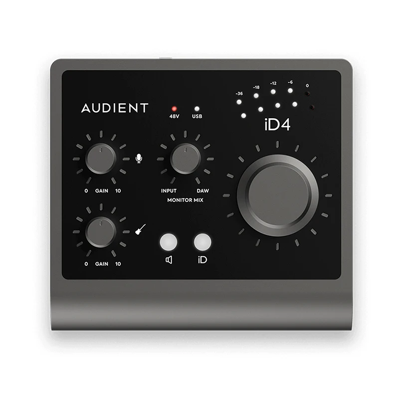 Оригинальная звуковая карта Audient iD4 MKII MK2 для профессиональной студийной живой