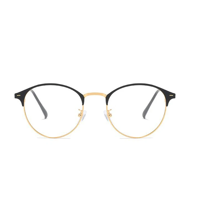 Овальные металлические фотохромные очки для близорукости мужчин и женщин