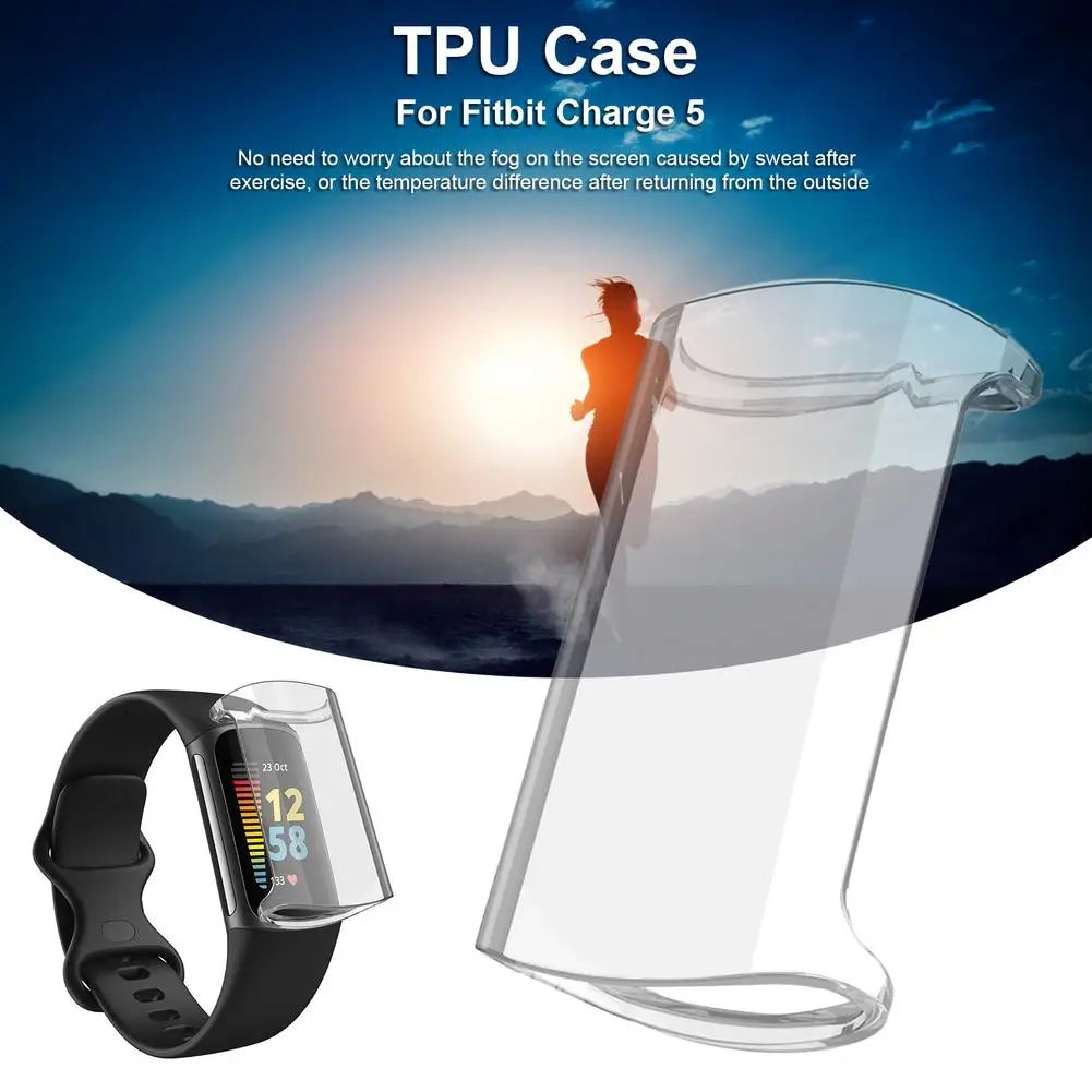 

Защитный чехол из ТПУ для умных часов Fitbit Charge 5