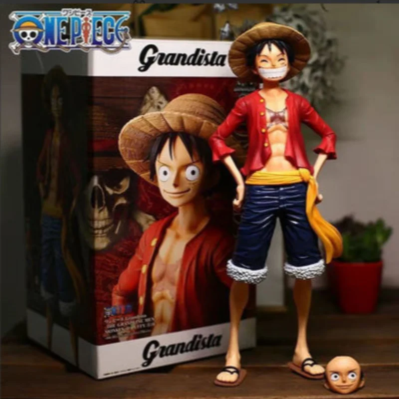 

New One Piece Road Fly Smiley Road Fly Meng Qi D Road Fly Large Group Can Change Face Doll Modeling Model