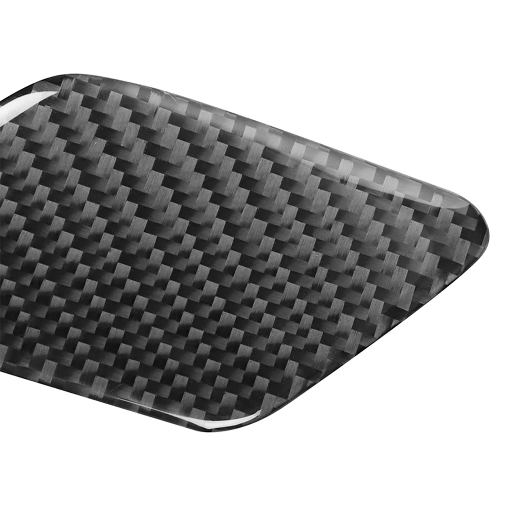 

Carbon fiber car interior, headlight cleaning panel decoration, Suitable For Audi A4 B9 2017 2018 2019 2020 2021 car stickers,