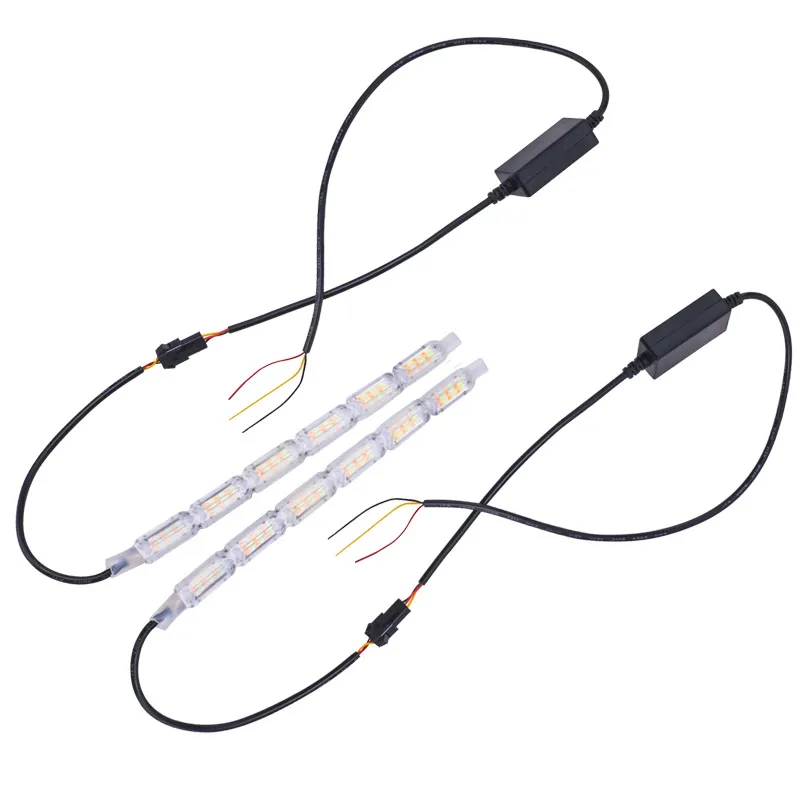 

Accessories Luces Para Auto Car Iluminaciones Coche Light Lighting Barra Led Headlight Daytime Running Universal Signal Lamp