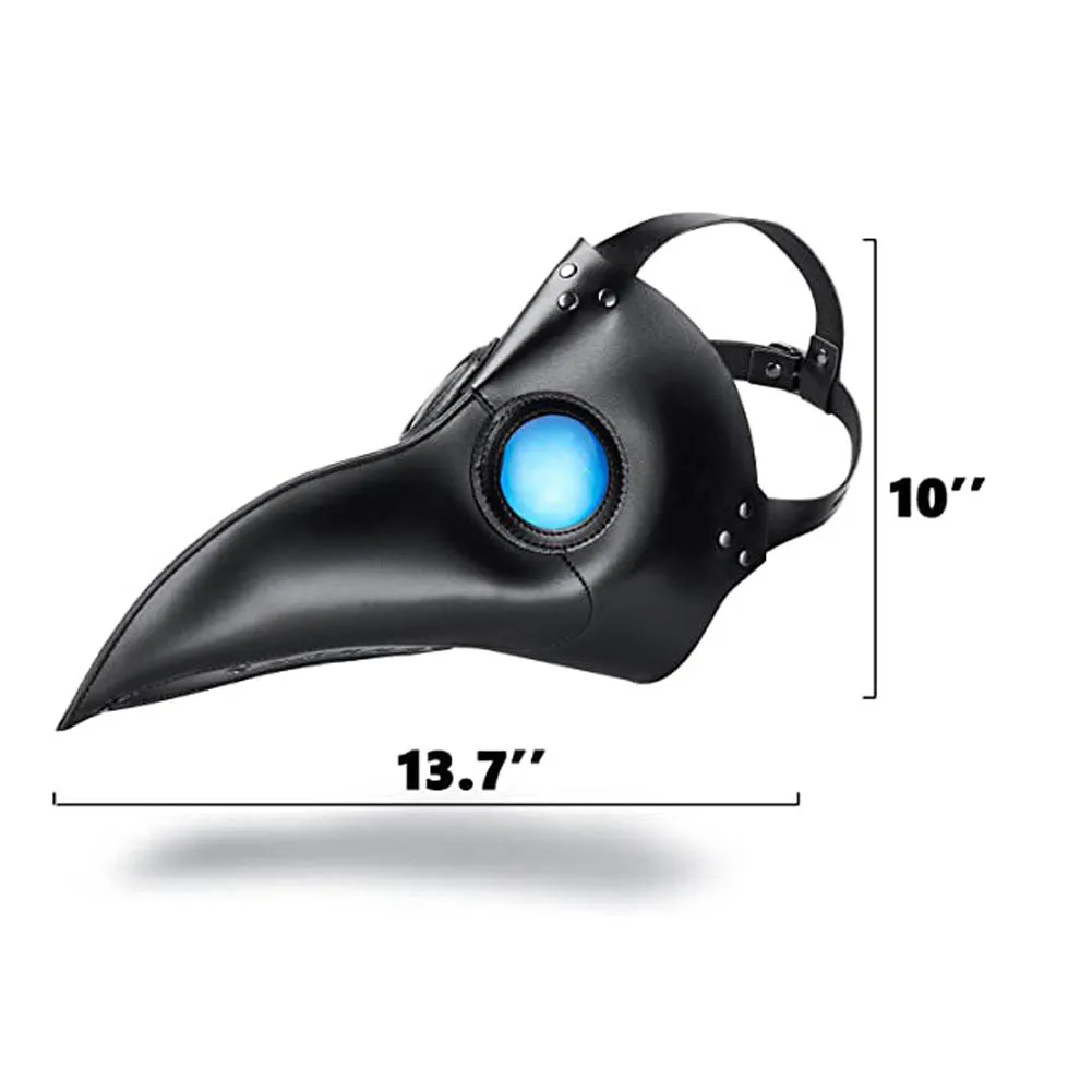 Чума птица клюв доктор маска стимпанк страшный длинный нос птицы с клювом