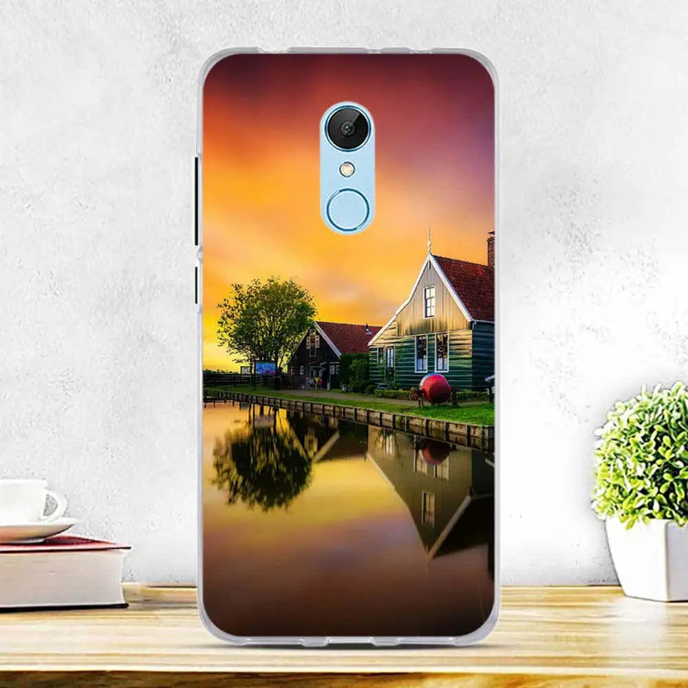 Чехол для телефона, для Fundas Xiaomi Redmi 5, чехол, мягкий, TPU, силиконовый, задняя крышка для Xiaomi Redmi5, чехол s для Xiomi Redmi 5, Coque 5,7