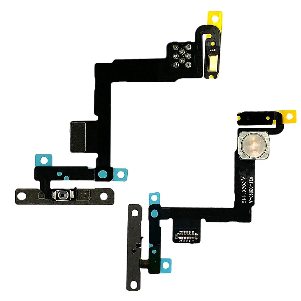 

Power Button On/Off Switch Flash Light Mic Flex Cable Replacement For iPhone 11 11Pro 11ProMax