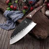 labor saving kitchen knife traditional cooking slicing chef knife high quality stainless steel cutting sharp razor meat cleaver