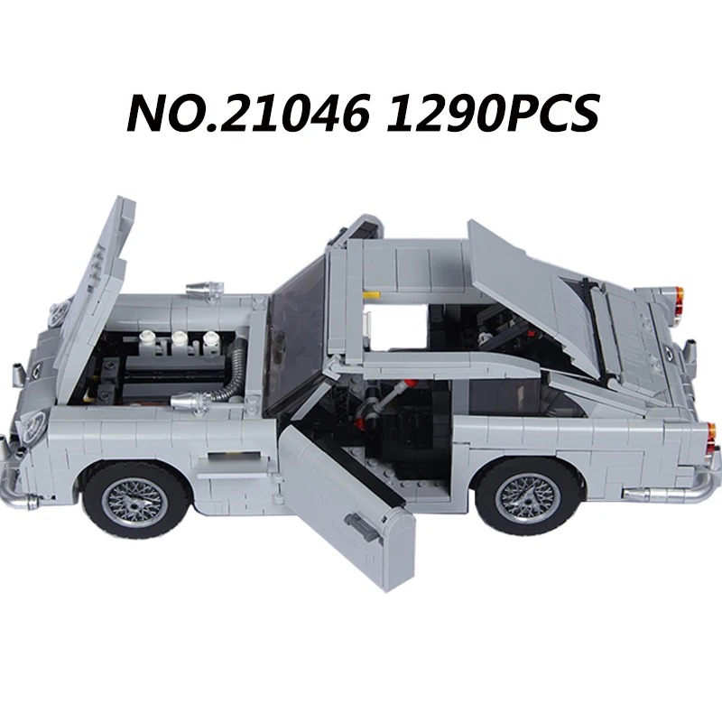 21047 Technic Ford MustangED 10265 строительные блоки 701960 21046 создатель Aston king Martined Рождественский автомобиль Развивающие Кирпичи Игрушка
