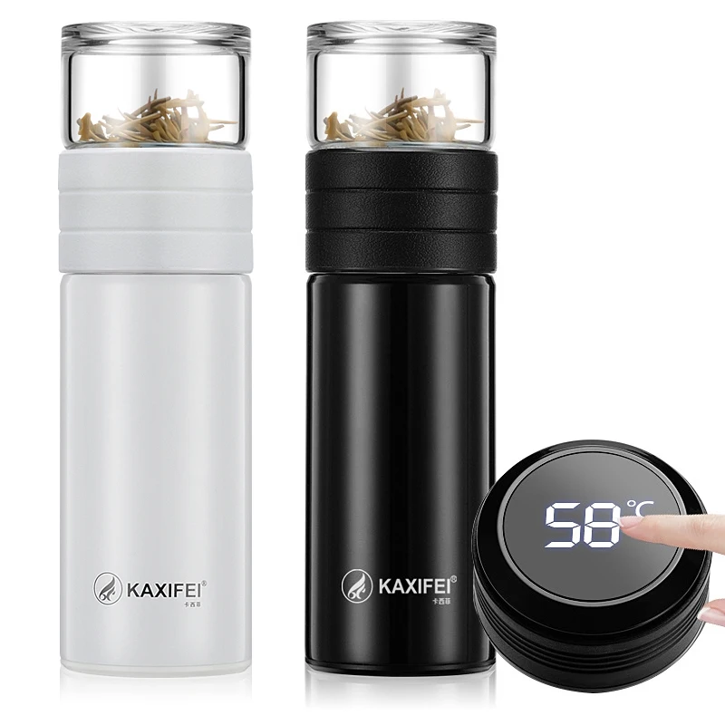Новый термос для чая с дисплеем температуры Вакуумная чашка термосы кружка умная
