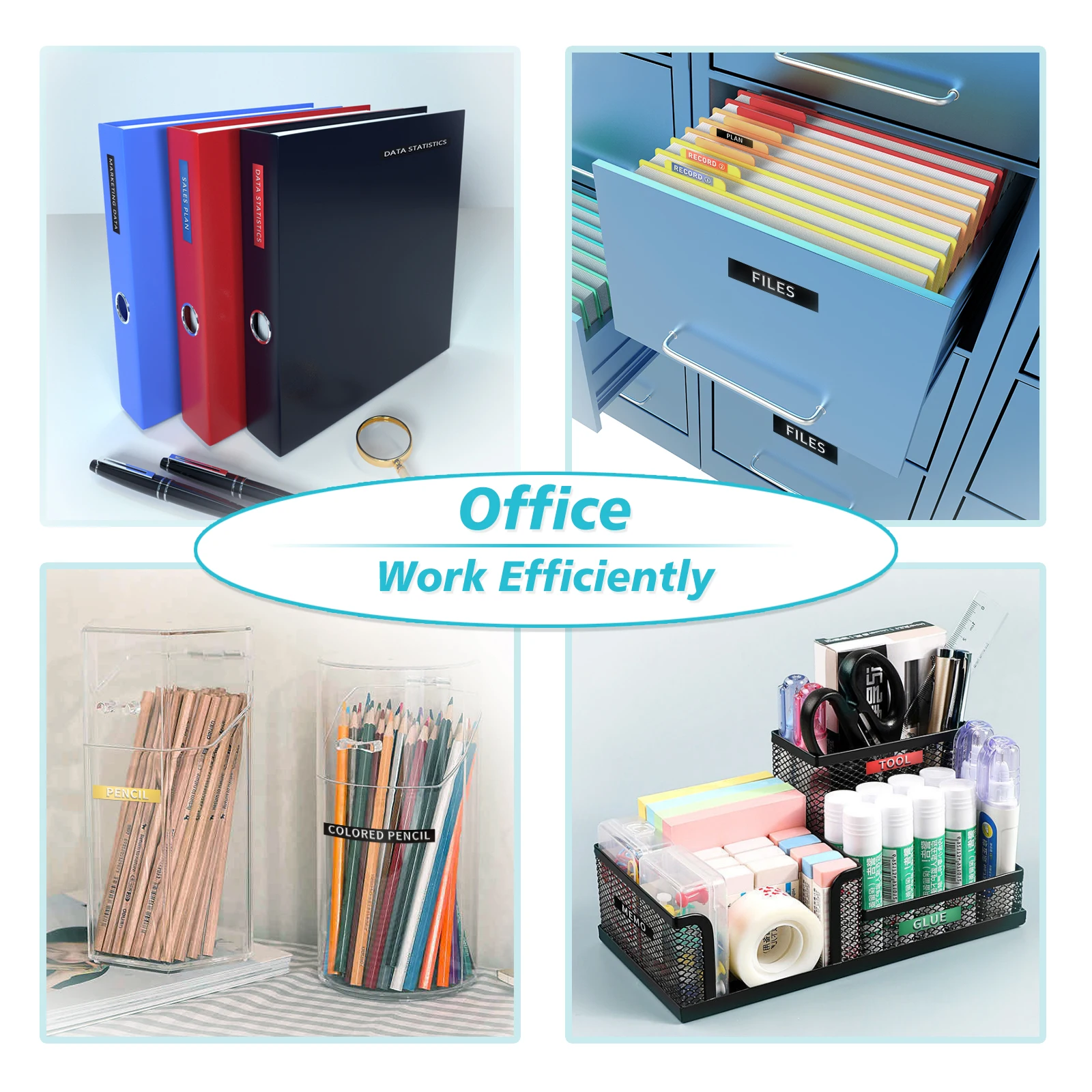 UniPlus 10PK подходит для Dymo 3D ленты этикеток многоцветный тиснения принтер печати