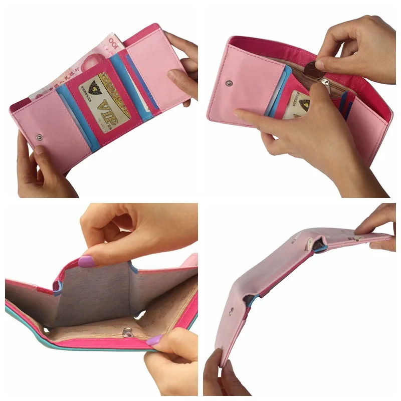 

Flamingo Mini Wallet For Girls Teenage Carteira Feminina Pequena 2021 New Small Slim Wallet For Teen Girl Female Purse Carteras