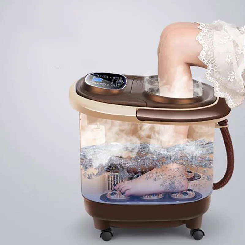 Electric Fumigation Foot Bath Automatic Heating Massage Footbath | Мебель