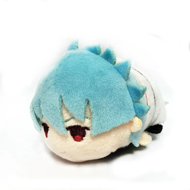 Mu&ntilde;eco de peluche de Gintama, mu&ntilde;eco de algod&oacute;n de 8,5 Cm, Mochi MACOM Sakata Gintoki Kagura Shinpachi Toushirou Hijikata, mu&ntilde;eco colgante, regalo-1