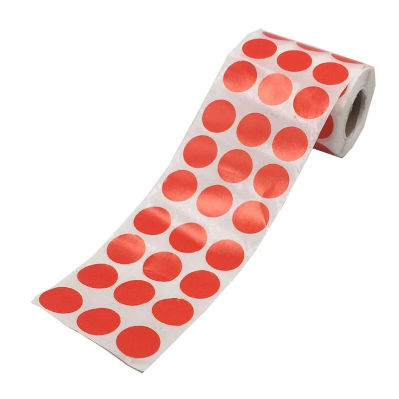 

900pcs/Roll Splatter Target Stickers Practice Targets Sticker Repair Patch Tool Diameter 2cm Shooting Paintball Accessories Part
