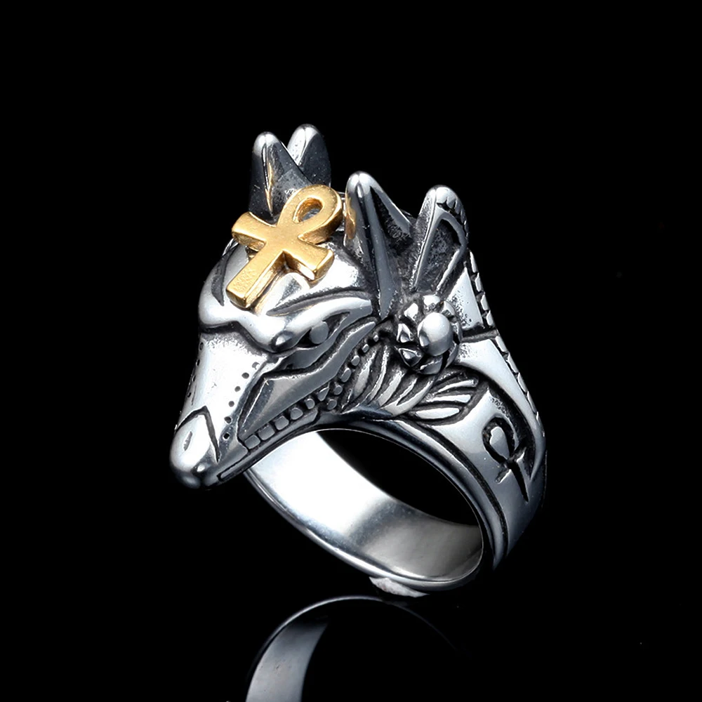 Мужское кольцо в стиле панк из нержавеющей стали | Украшения и аксессуары