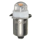 LED P13. 5S PR2 для фокусировки фонарик замена лампы факела рабочий свет лампы 60-100Lumen Чистый Теплый Белый DC 3В 6В 0,5 Вт