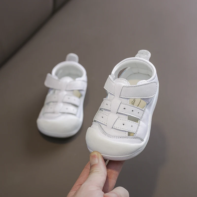 Сандалии Детские с мягкой подошвой босоножки для защиты от столкновений летняя