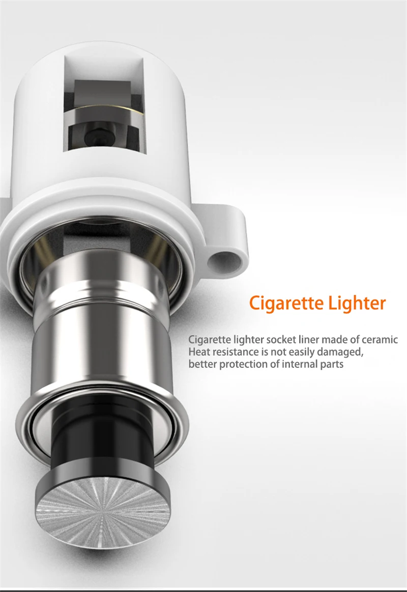 Мотоцикл прикуриватель USB зарядное устройство с Вольтметр дисплей времени