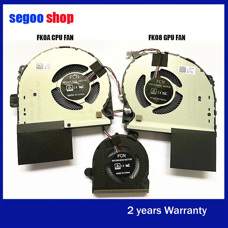 Новый оригинальный охлаждающий вентилятор для процессора ASUS GL703 gl703GS Вентилятор