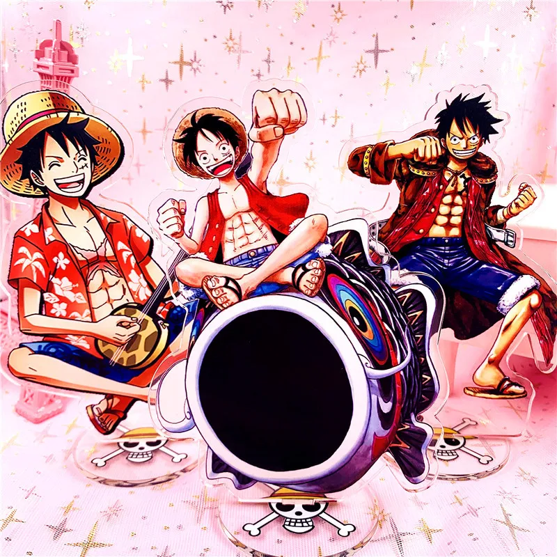 Цельная Обезьяна D. Креативное аниме периферийное украшение Luffy акриловые